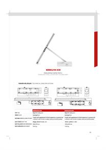 KALE Kapı Hidroliği - Paslanmaz Kapak- Raylı