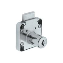 KANCA Kare Taban Çekmece Kilidi Çift Türlü Nikel 