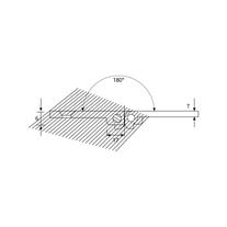 KANCA Oval Masa Mentesesı 30x45 mm Sarı