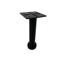 MACAR METAL AYAK 150mm MAT SİYAH