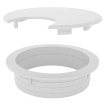 Mesan Kablo Kanalı (Ekonomik) Krem Ø72x17mm