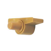 Mesan Kelepçeli Raf Pimi Arka (Plastik Pimli) Ø5mm Kahve