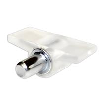 Mesan Kelepçeli Raf Pimi Arka (Plastik Pimli) Ø5mm Kahve