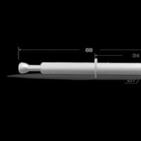 Mesan Msfix Mili Çift Bağlantılı Segmanlı 68mm Çinko Yüzey