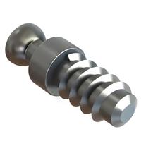 Mesan Raffiks Vidası M6 x 9 mm Çinko Yüzey