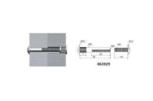 Metal Mini Montebent Bağlantı M5  31 - 42 mm