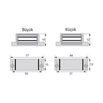 Mıknatıs Küçük Beyaz