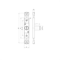 OJMAR 397416 İspanyolet Kilit