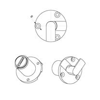 OJMAR BASMALI ÇEKMECE KİLİTİ