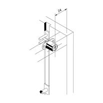 OJMAR Önden Merkezi Kilit Sistemi 600 mm