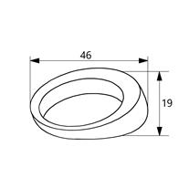 Premio 673  Serisi  Mobilya Kulpu 16 mm Saten