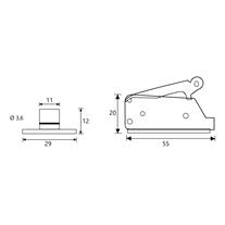 PREMIO Basmalı Metal Çıtçıt Nikel