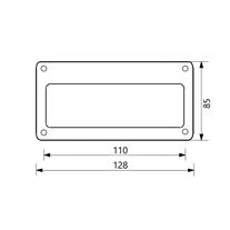 Premio Kare  Serisi Gömme  Mobilya Kulpu  170x170 mm İnox