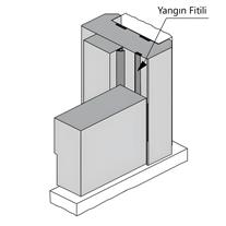 Sealz Yangın Fitili 60 dakika Yangın Dayanımlı 25x6x2100 mm