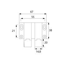 SH110 Çiftli Mıknatıslı Bas - Aç