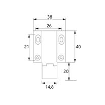 SH120 Tekli Mıknatıslı Bas - Aç