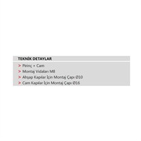 SOHO Çekme Kol 1000x630 MM Krom