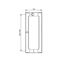 SOHO Çekme Kol 25X25X247
