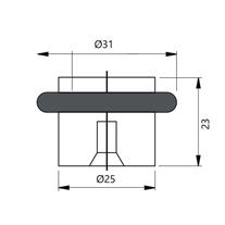 Soho DS - 06 Serisi Düz Kapı Stoperi