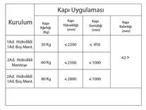Soho Kapı Kapatıcı HDC 80 Serisi 60 kg Siyah