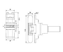SOHO Kapı Kapatıcılı Hidrolik SH 263 Sıyah 60 - 80 kg