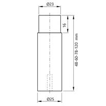 Soho Kapı Stoperi Duvara Monte Vidalı 120 mm