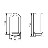 Soho Knox Serisi Yedek Tuvalet Kağıtlık 304 Paslanmaz Çelik Saten