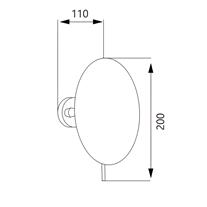 Soho Yuvarlak Tabanlı Makyaj Aynası 8 İnch Krom YS-2300