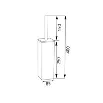 SOHO Otel Serisi New Kare Klozet Fırçası Krom