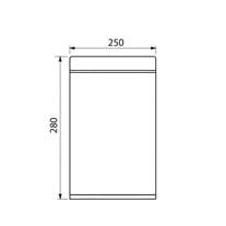 Soho Pedallı Çöp Kovası Krom 12 Litre 304 Kalite Paslanmaz Çelik