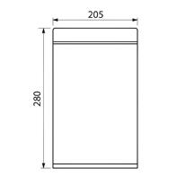 Soho Pedallı Çöp Kovası Krom 5 Litre 304 Kalite Paslanmaz Çelik