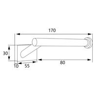SOHO PICCOLO Tuvalet Kağıtlık Krom Tekli 