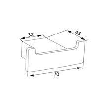 SOHO PRADO Bornozluk İkili Krom