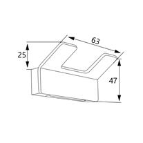 SOHO PRADO İkili Bornoz Askılık Krom
