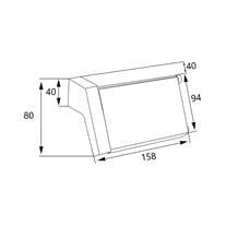 SOHO PRADO Tuvalet Kağıtlık Kapaklı Krom