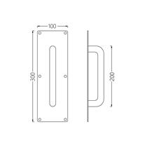 SOHO Pull Yazılı 10x30 Saten Sabit