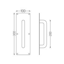 SOHO Pull Yazısız 10x30 Saten Sabit