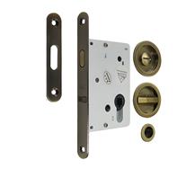 SOHO SL-01 Serisi Kayar Kapı Kilidi Seti Banyo Tipi (WC)