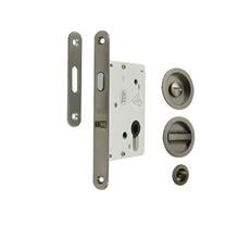 SOHO SL-01 Serisi Kayar Kapı Kilidi Seti Banyo Tipi (WC)