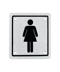 SOHO Wc Gösterge Yönlendirme İşareti Kare Kadın