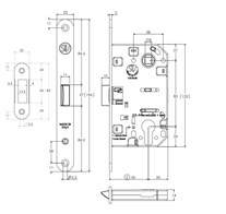 STV ART.216 Dilden Kilitlemeli Sessiz Kilit Parlak Nikel Barelli Tipi Kilit Karşılık Dahil