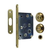 STV ART.KA1 Serisi Kayar Kapı Kilidi Yuvarlak Rozetli Banyo Tipi WC