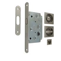 STV ART.KA6 Serisi Kayar Kapı Kilidi Kare Rozetli Banyo Tipi WC