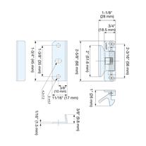 SUGATSUNE LL-66S Kapak Tutucusu Paslanmaz
