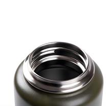 Tantitoni Yeşil Çift Katmanlı Paslanmaz Çelik Termos Su Şişesi 950ml