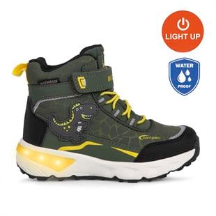 Buckhead Buckhead Çocuk Işıklı Su Geçirmez Cırtlı Bot BUCK3036 T-REX