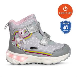 Buckhead Buckhead Çocuk Işıklı Su Geçirmez Cırtlı Bot BUCK3033 UNICORNIE