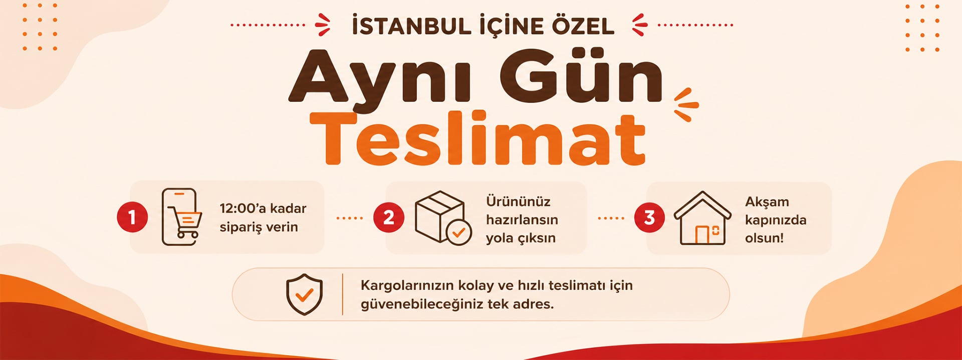 AYNI GÜN TESLİMAT