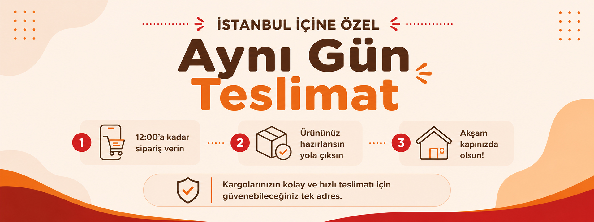 AYNI GÜN TESLİMAT