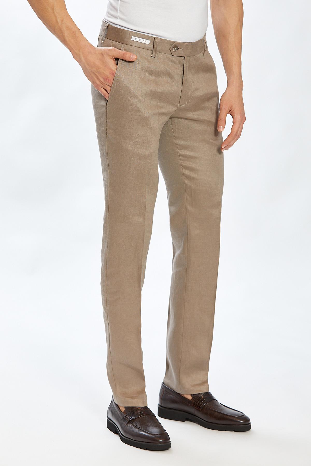 Ecer Flınt Pantolon, Yaz Slimfit Pantolon, ECER